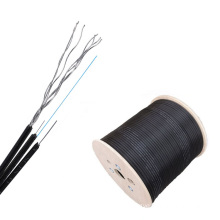 Wanbao LSZH 1 core ftth fiber optic cable g657a1 galvanized stranded seven steel wires as self-supporting